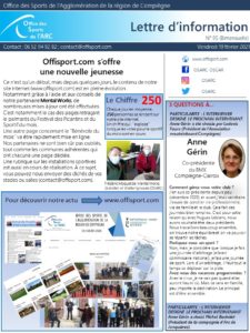 Lettre d'info N°95 OSARC